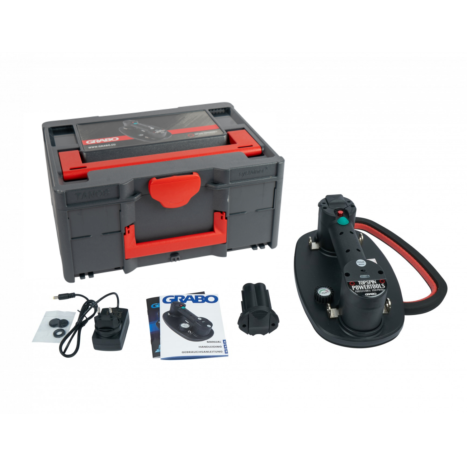 Grabo Plus Elektrische Vacuümhandzuiger - 120kg - in systainer