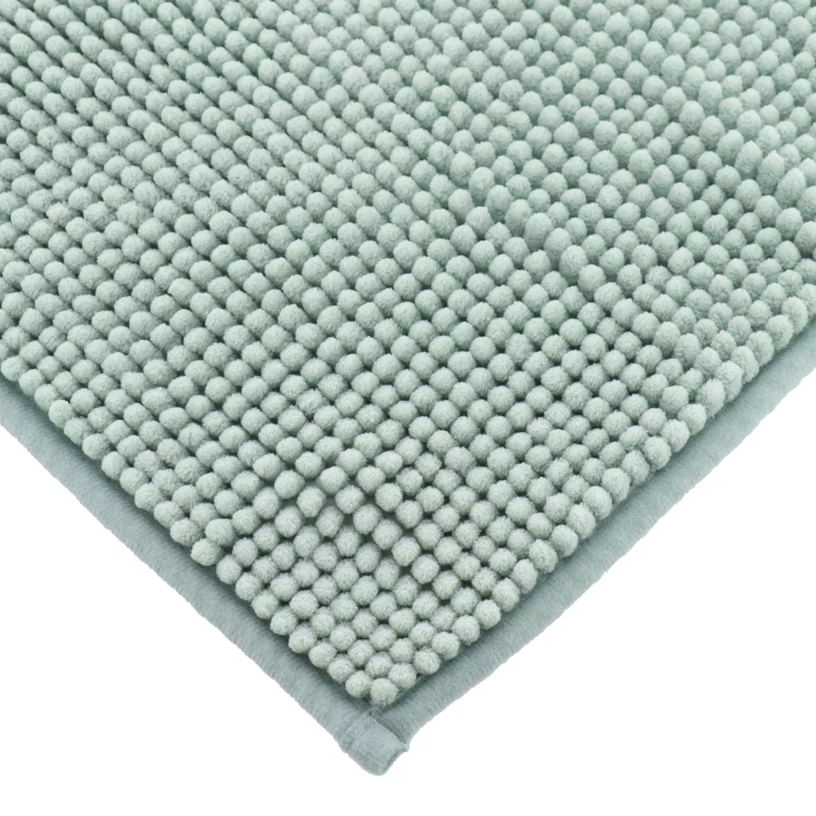 Tapis de bain microfibre (45 x 75 cm) Boules Vert eucalyptus