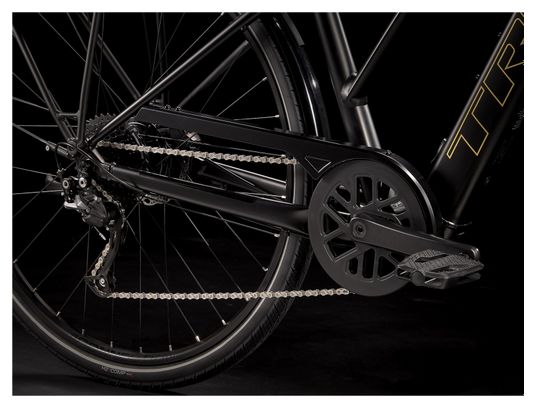 Vélo de Ville Électrique Trek FX  2 Shimano Altus 9V 250 Wh 700 mm Noir