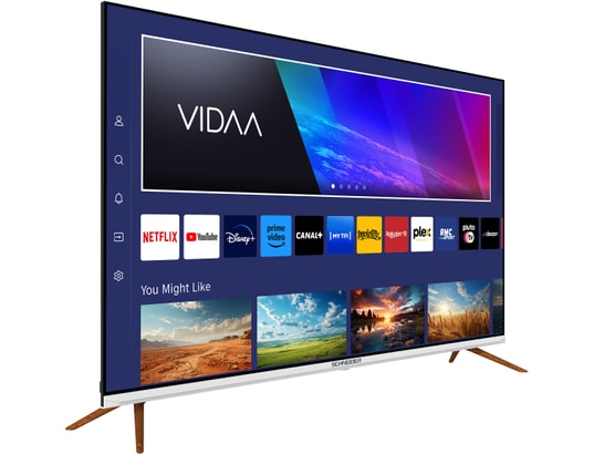 SCHNEIDER - TV QLED 4K 139 cm TV QLED UHD 139 cm Smart VIDAA | SERIE FIORD