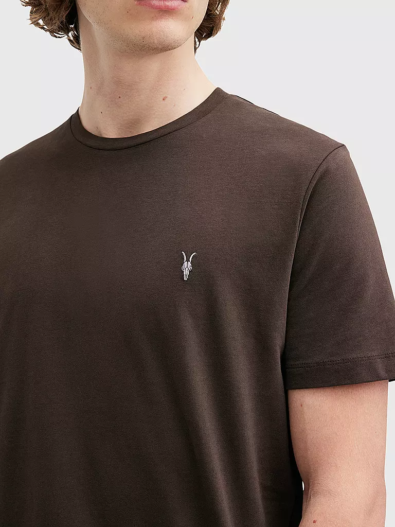 ALLSAINTS T-Shirt BRACE braun