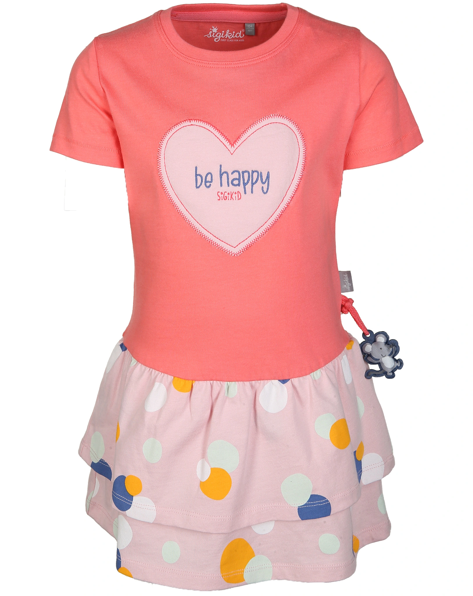 Kleid BE HAPPY in pink