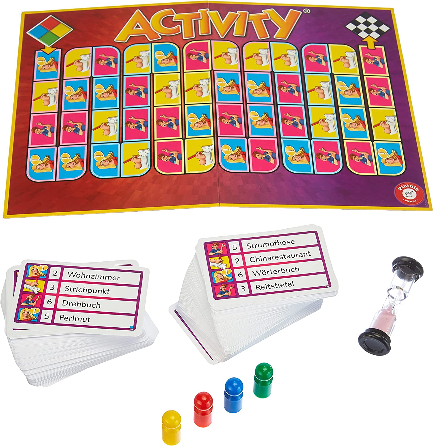Piatnik - Activity - Friends Gesellschaftsspiel Spiel Partyspiel Knobelspiel Denkspiel