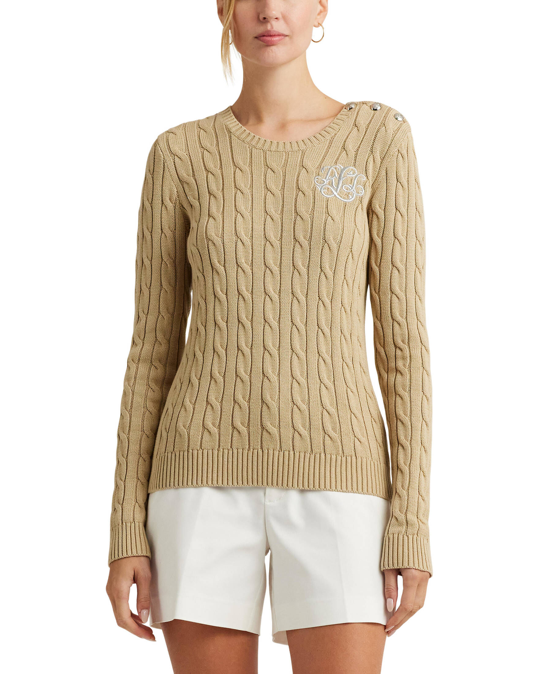 Lauren Ralph Lauren| Damen Pullover aus Baumwolle