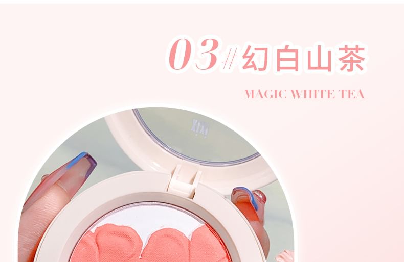 xixi - Flower Tipsy Blusher - 3 kleuren