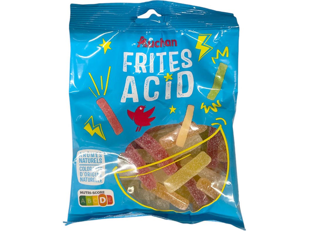 GOMAS AUCHAN FRITES ACID 200G
