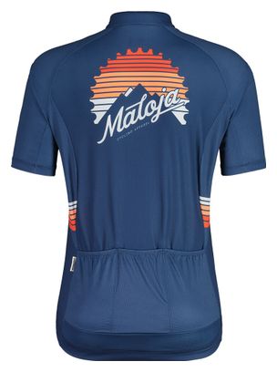 Maillot Maloja DentroM. 1/2 Midnight Bleu