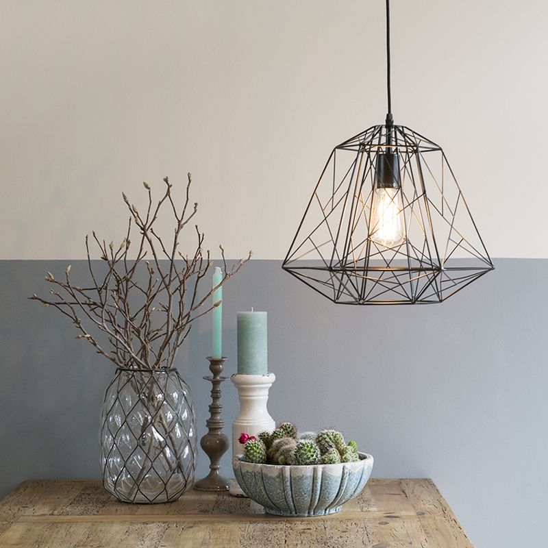 Industriële hanglamp zwart  - Framework Basic