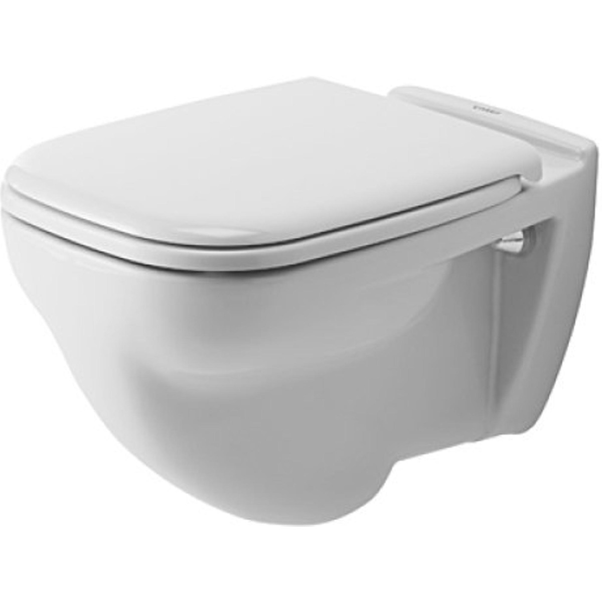 Duravit D-Code hangend toilet vlakspoel wit glans