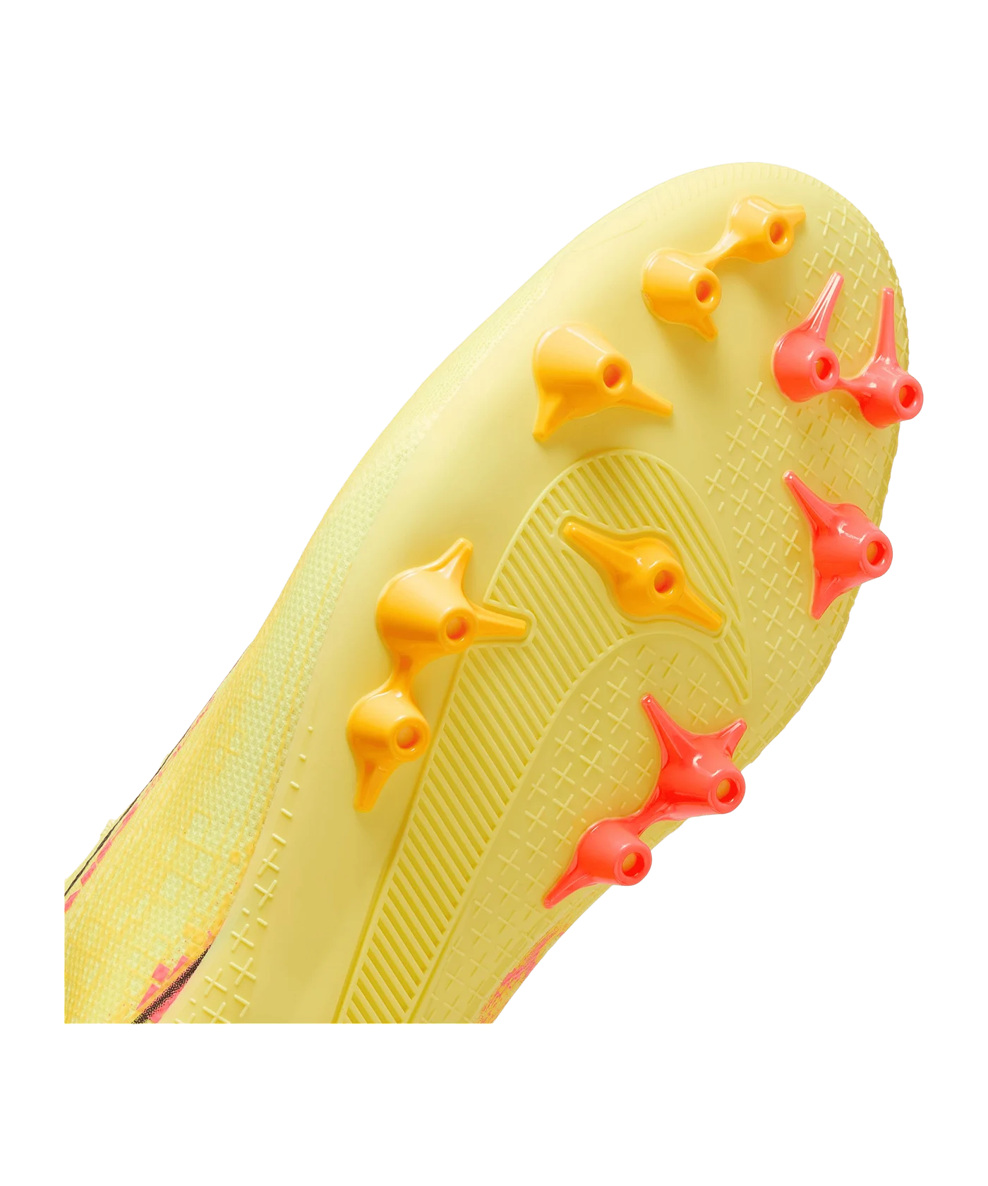 Nike Air Zoom Mercurial Vapor XVI Academy AG Mbappe Signature Orange Blau F800