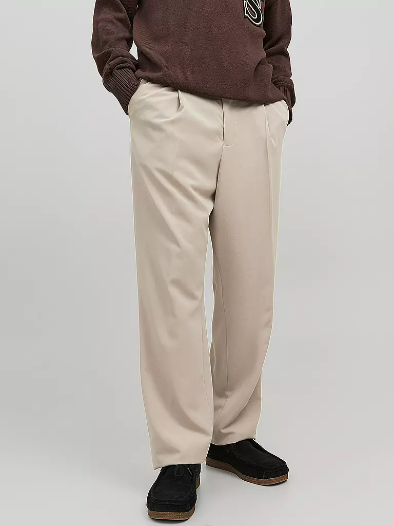 JACK & JONES Anzughose JPSTBILL beige