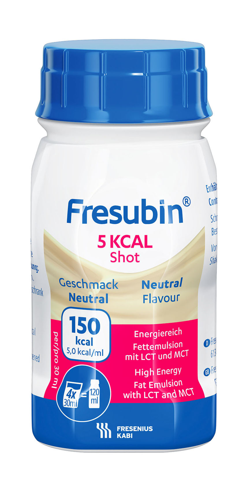 Fresubin 5 KCAL Shot nøytral 4 x 125 ml