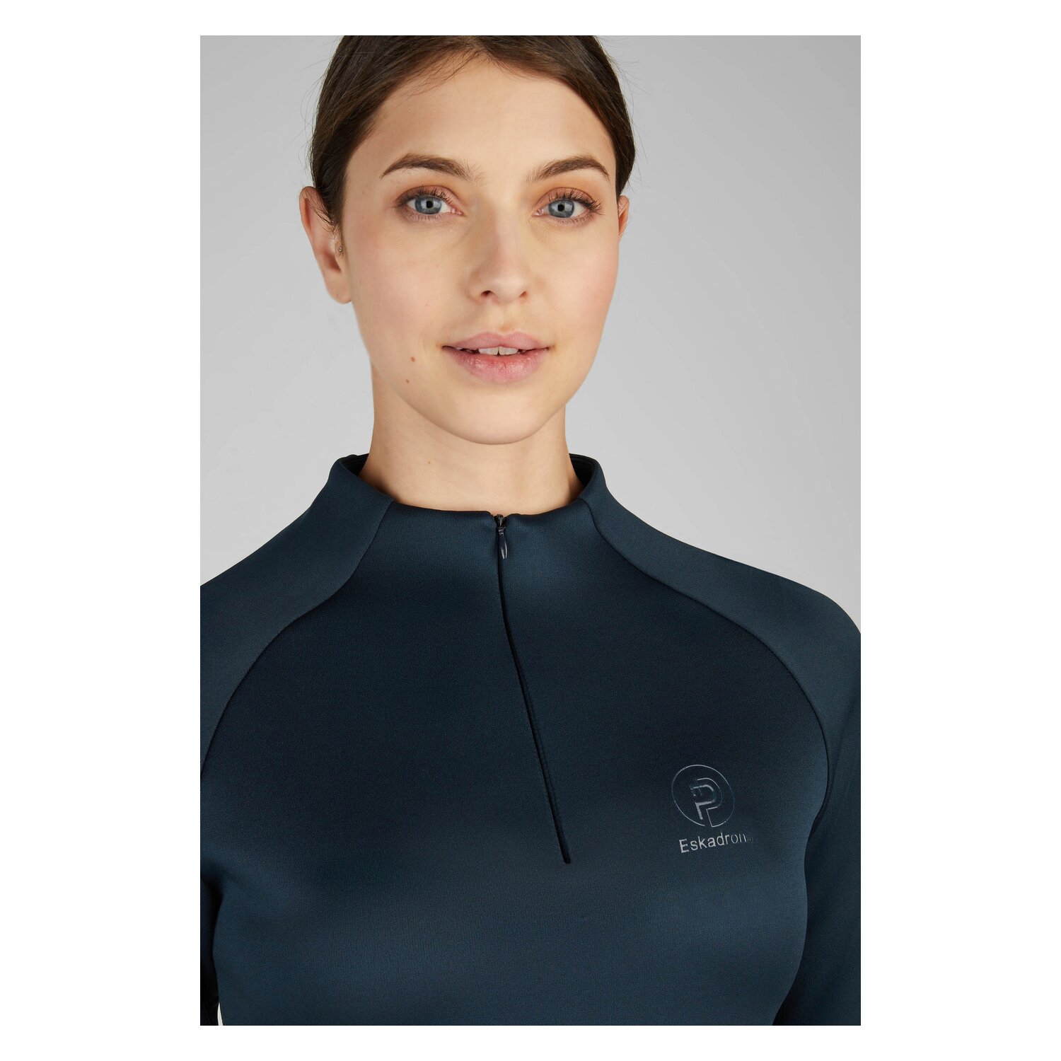 ESKADRON Platinum Half Zip-Shirt Platinum  - atlantic blue