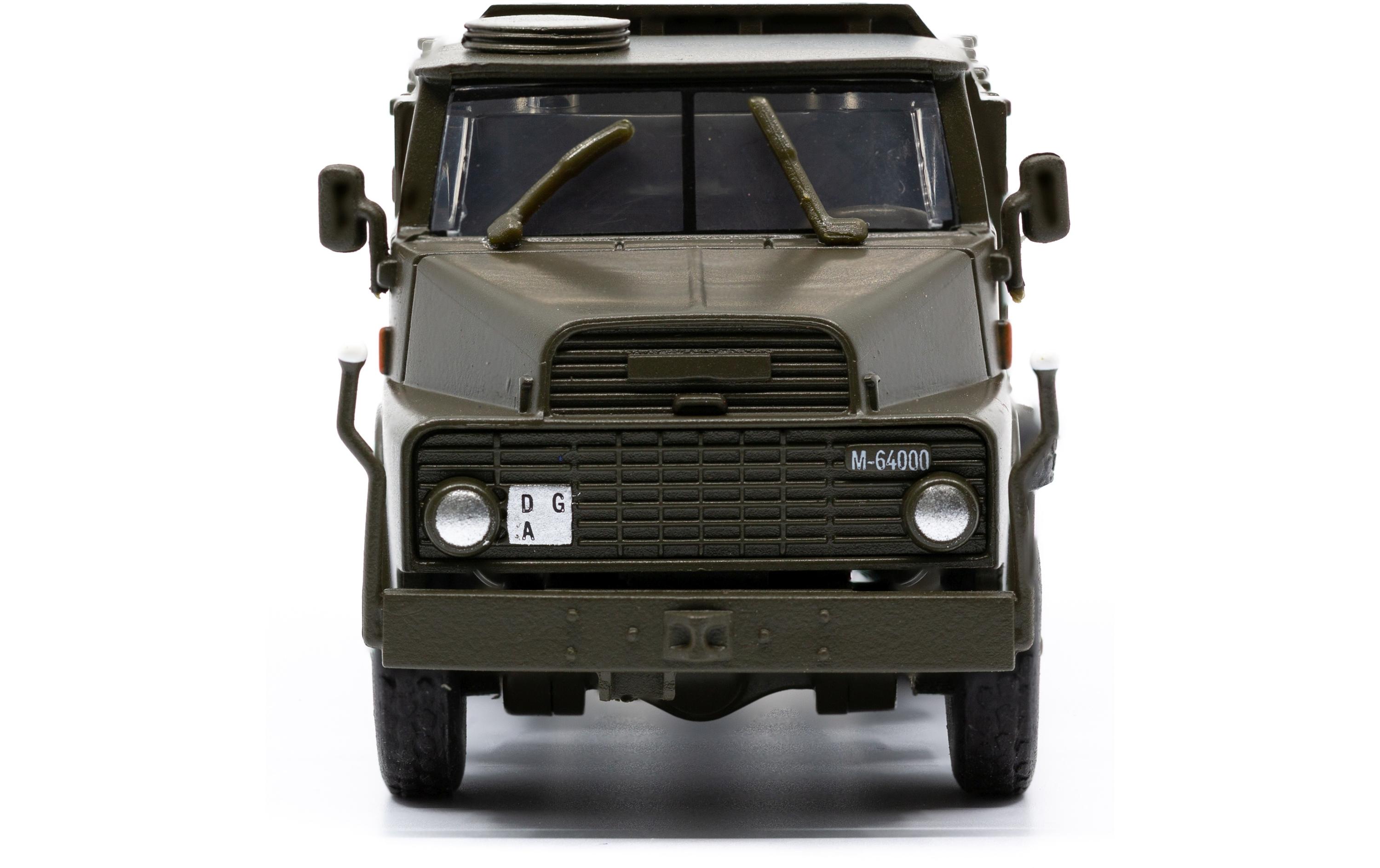 LKW Henschel HS 3-14 6 x 6 mit offene Ladefläche 1:87H0 Lastwagen Militärmodell