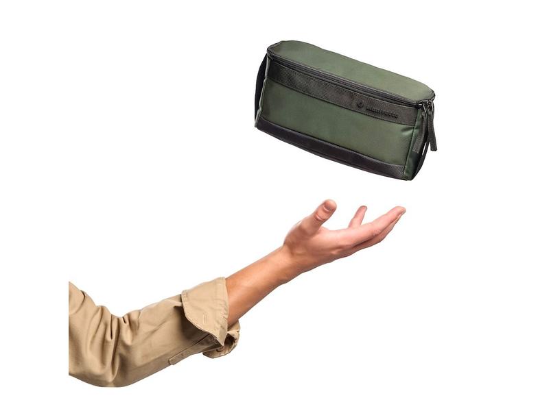 Manfrotto Kameratasche Organizer Street Grün Übersichtliche Organizer-Tasche für Vlogging-Kits