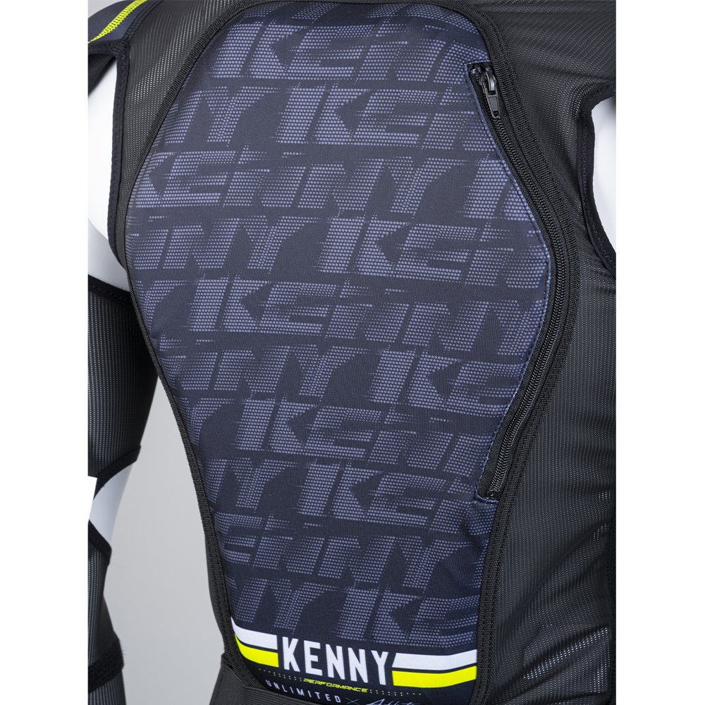 Kenny - Gilet de protection Performance Ultimate Noir / Jaune