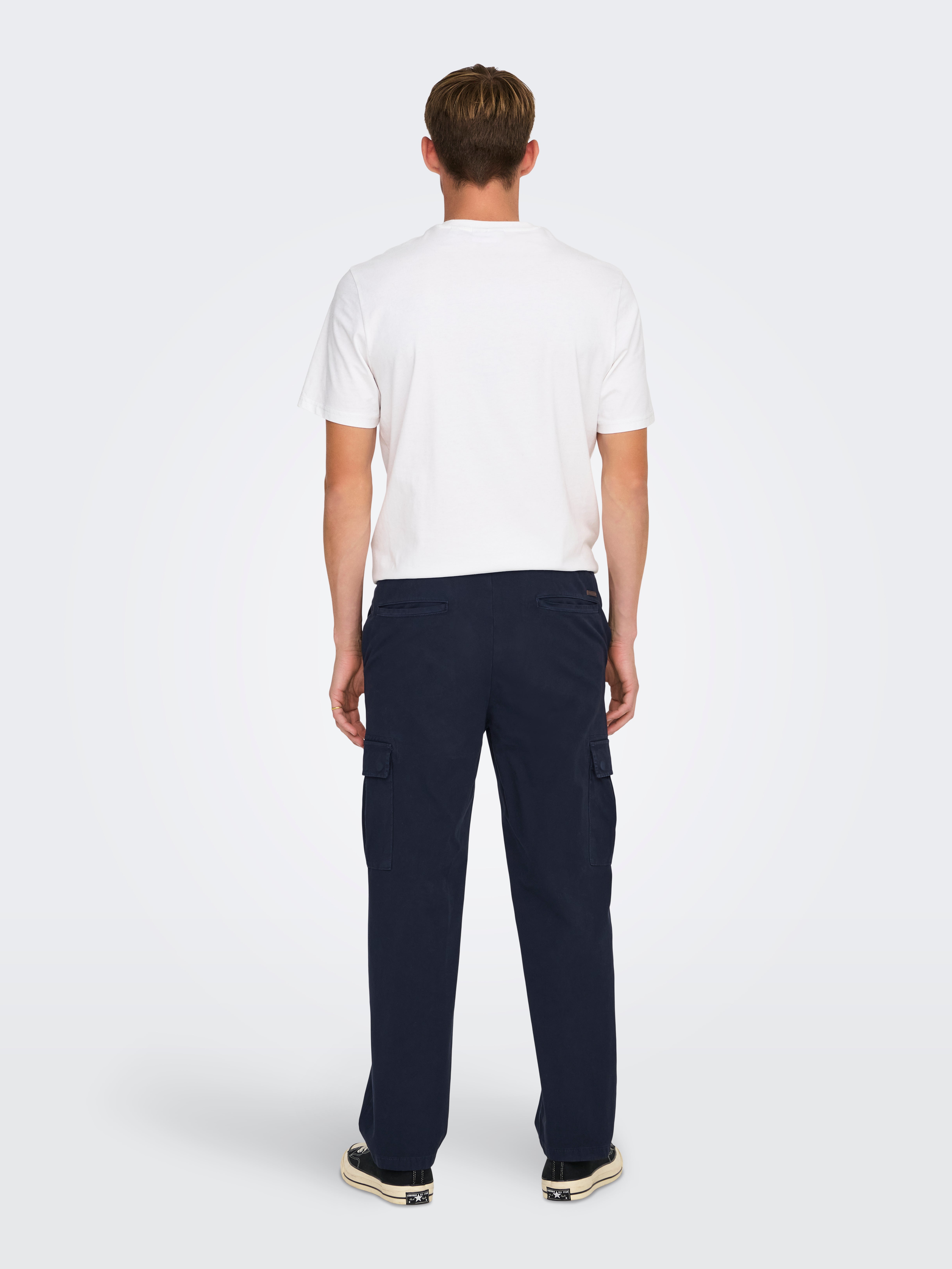 ONSSINUS Locker geschnitten Hose Dark Navy
