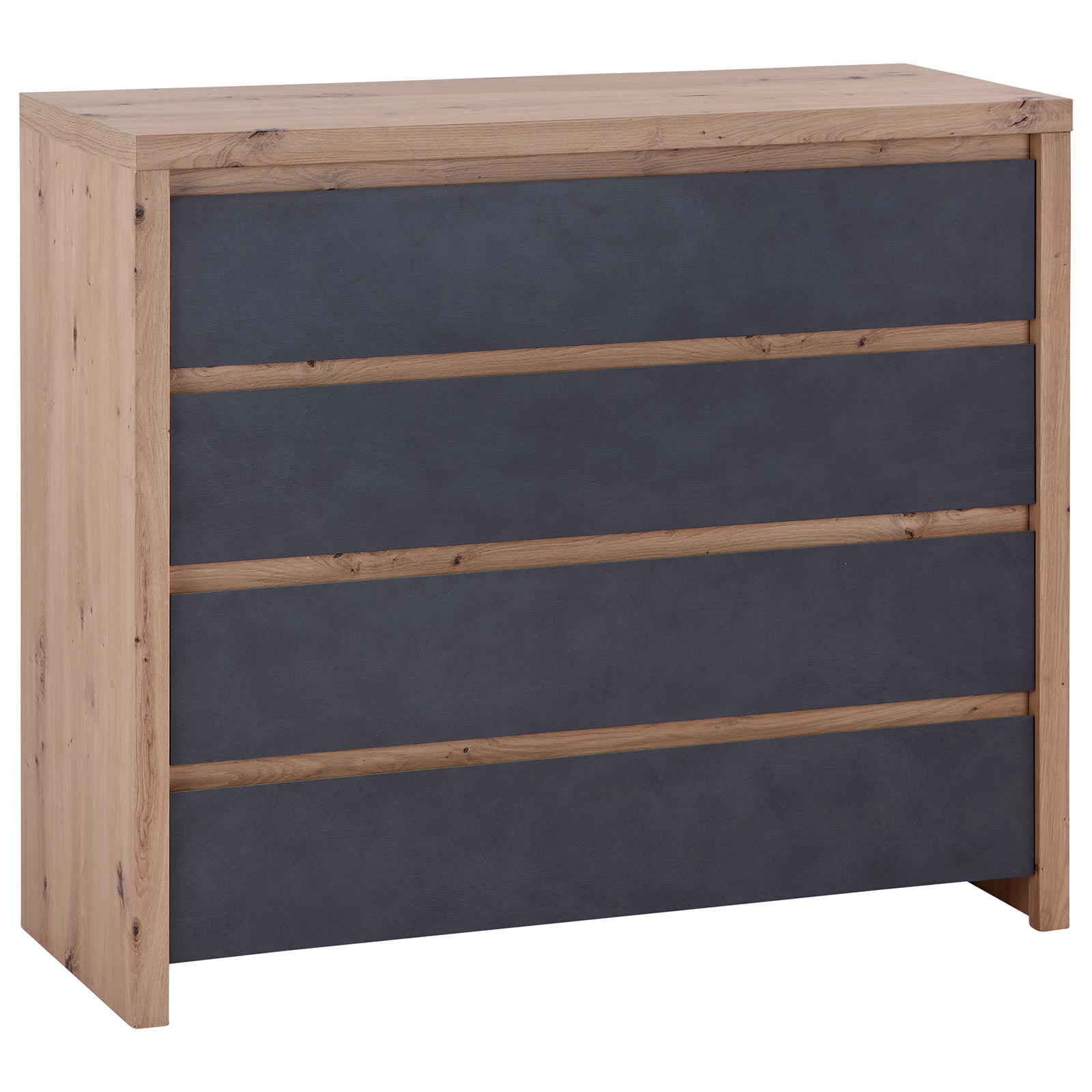 Kommode - Artisan Eiche - Matera - 4 Schubkästen - 105 cm
