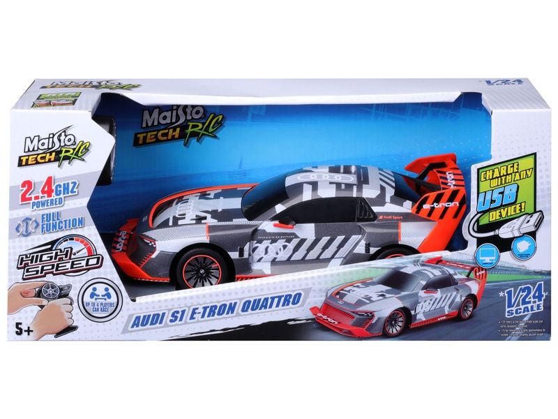Maisto Rennwagen RC Audi S1 e-tron quattro 1:24 Ferngesteuertes Fahrzeug