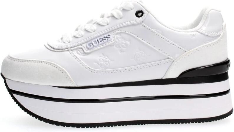 Guess Sportieve Sneakers voor dagelijks gebruik White Dames