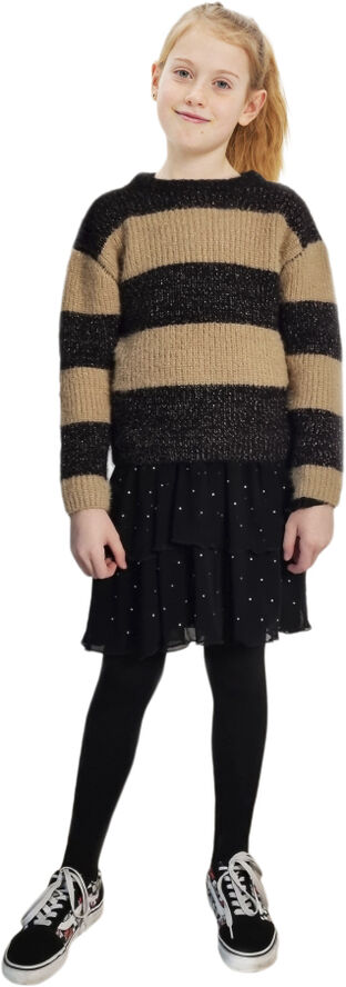 The New TNIsalina Knit Pullover Black beauty