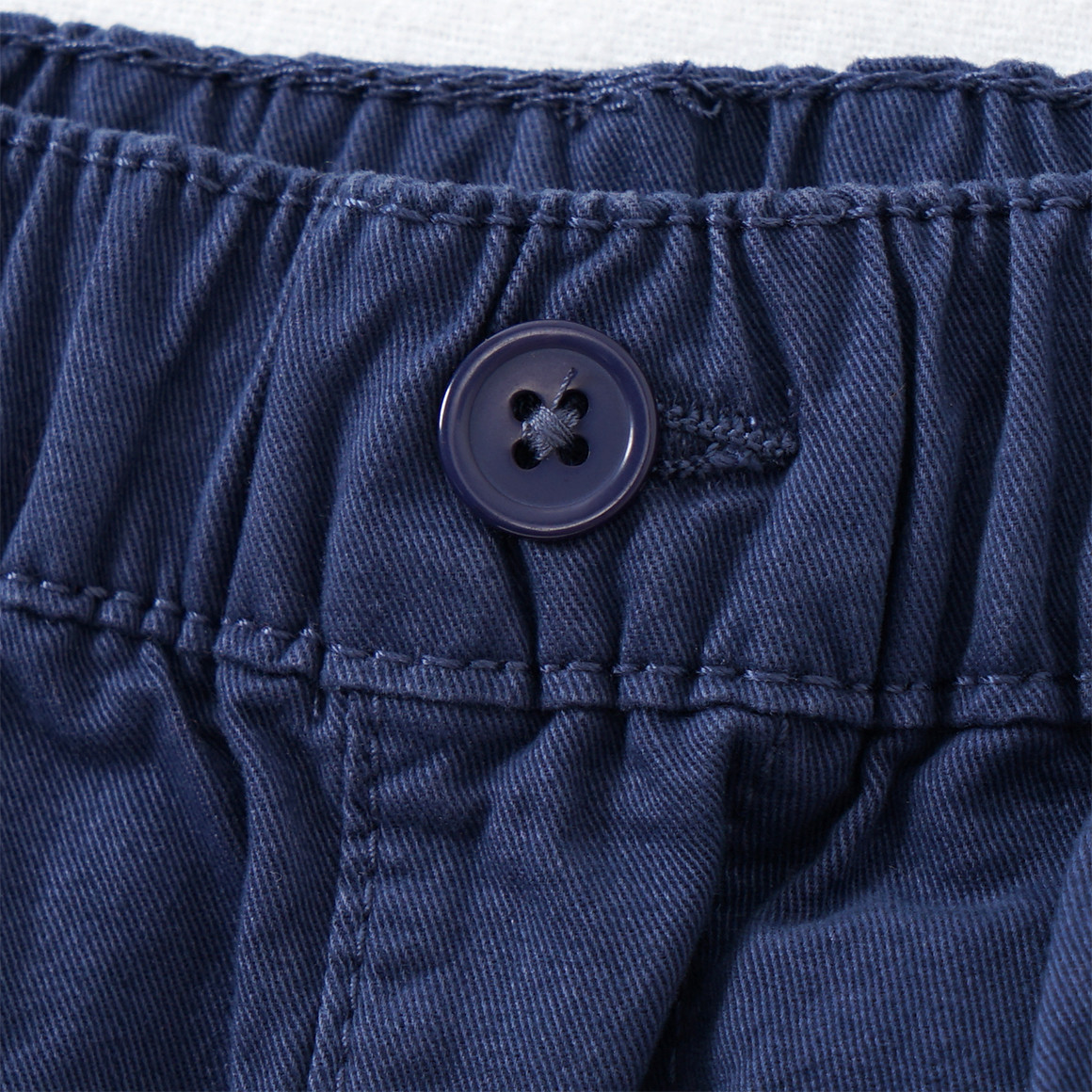 Topolino Jungen Shorts in unifarben dunkelblau