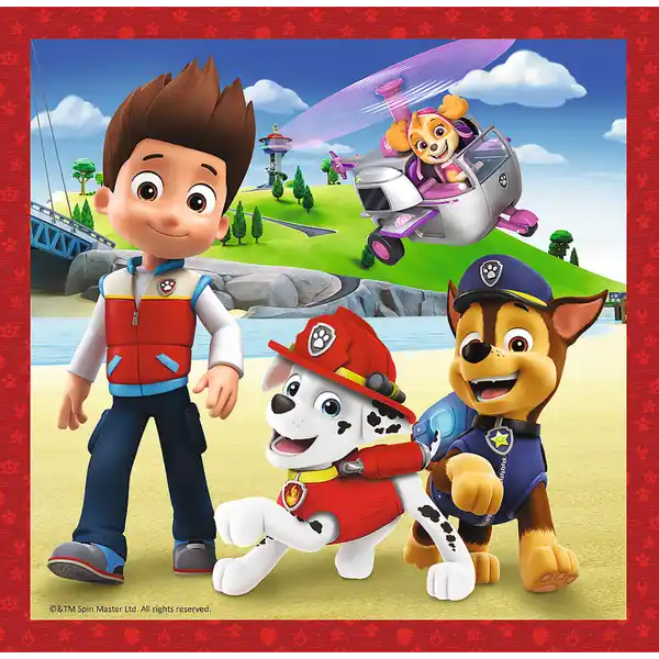 3 in 1 Puzzle Paw Patrol