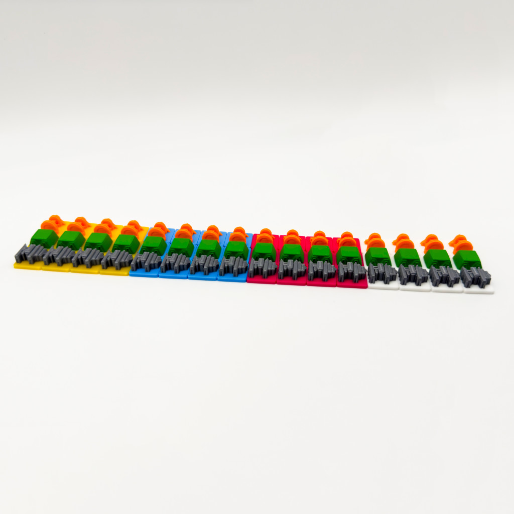 Évacuation – Ensemble d'usines 3D (48 pièces)