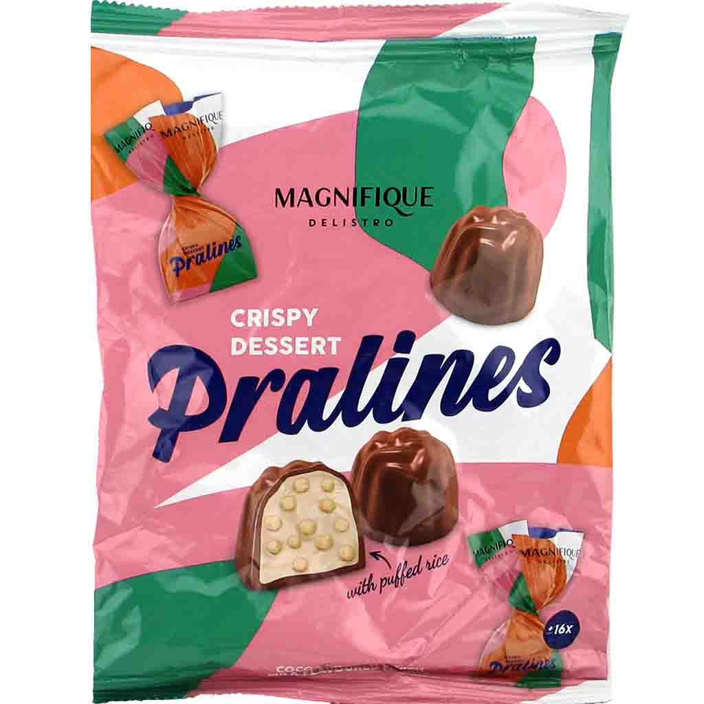 Magnifique Delistro Crispy Dessert Pralines 200g MHD:2.12.25