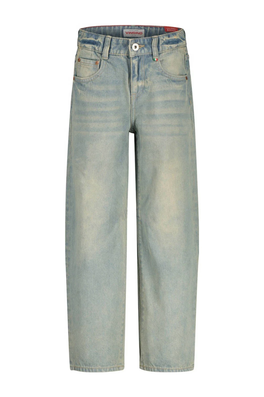 Vingino loose fit jeans light blue denim