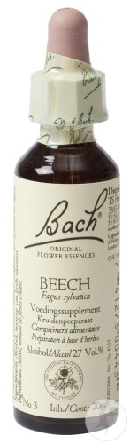 Fleurs De Bach Remedie 03 Beech/Hêtre 20ml