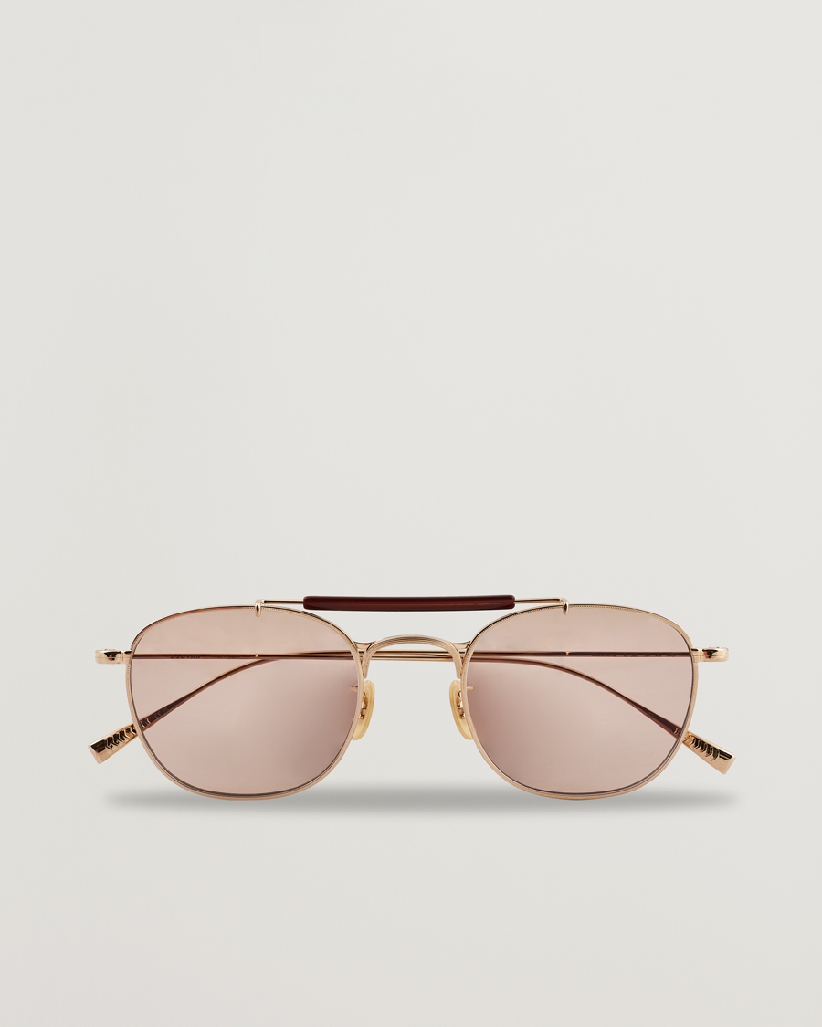 Eyevan 7285 Dazzling Sunglasses Gold
