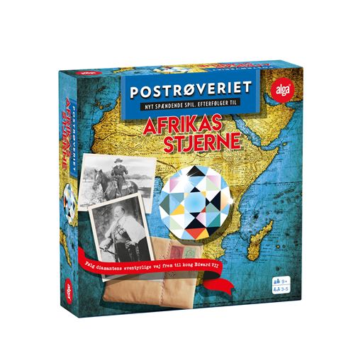 Alga Afrikas Stjerne Postrøveriet Brætspil
