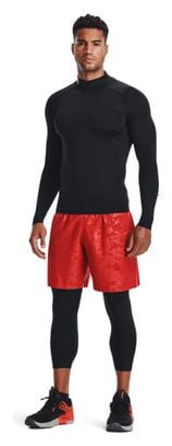 Sous-Maillot Manches Longues de compression Under Armour Heatgear Armour Noir