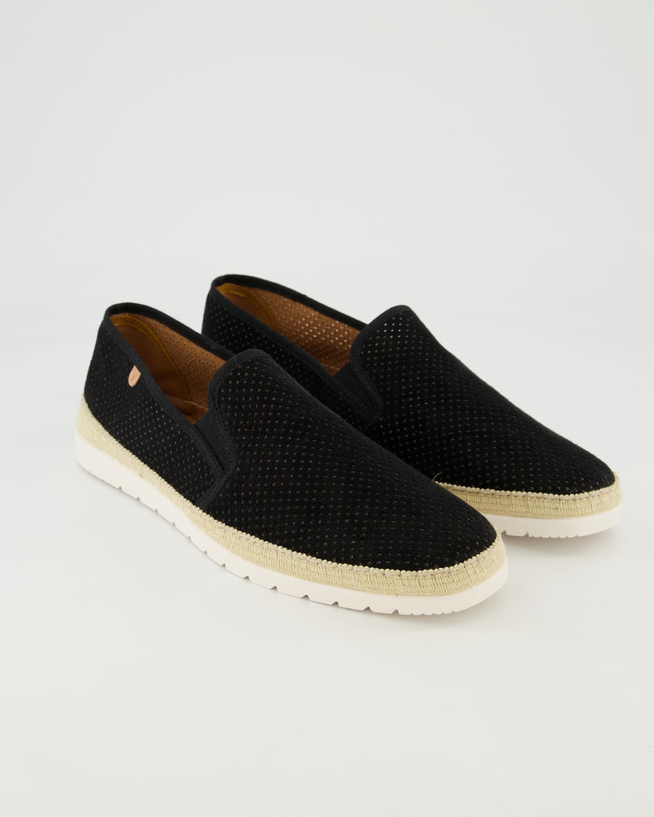 Verbenas Boris Hole Gallery Espadrilles in Schwarz