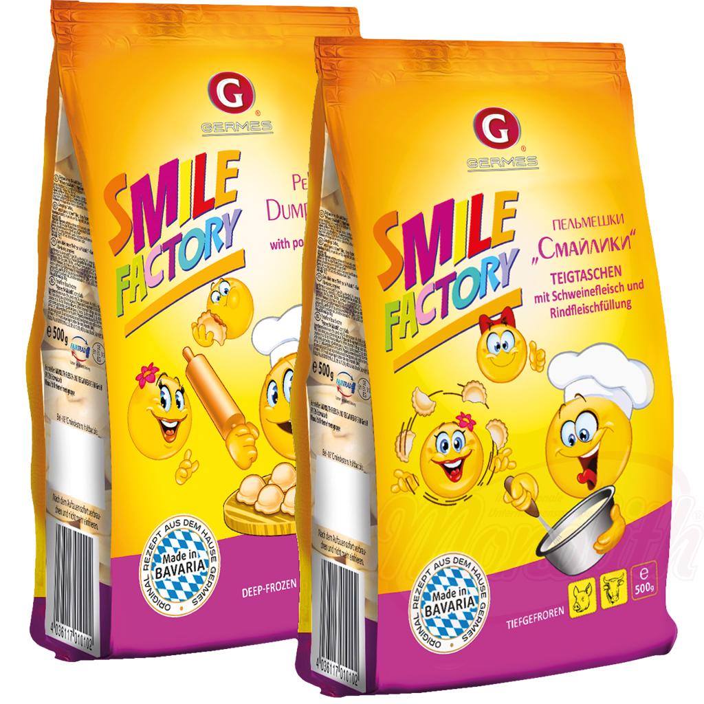 PELMENI GERMES SMILE FACTORY 500G