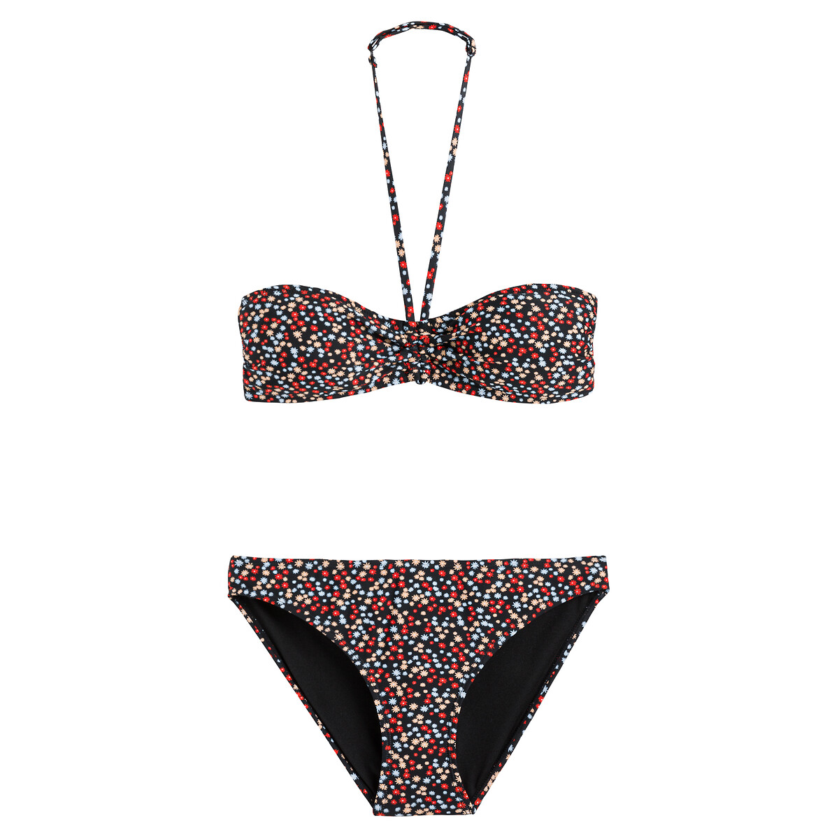 COLEÇÕES LA REDOUTE<br>Biquíni de duas peças com estampa floral