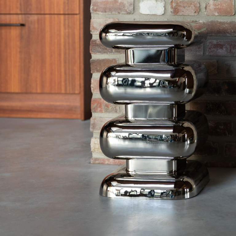 Dutchbone Stubby Bijzettafel okergeel