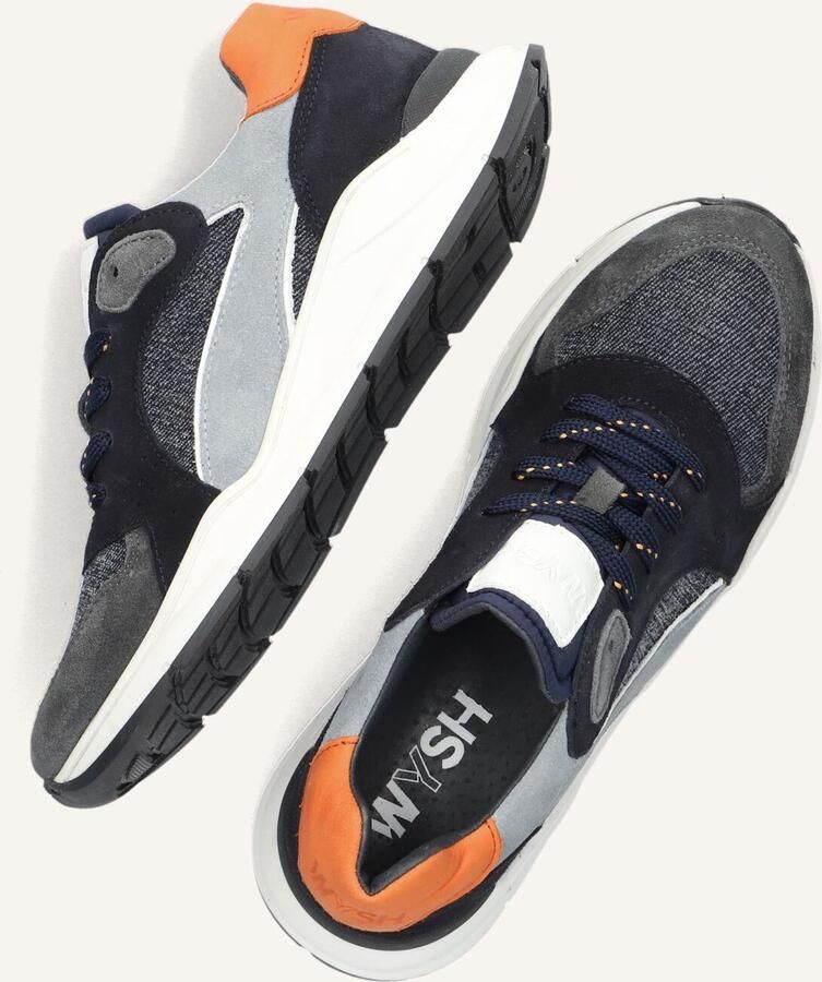Wysh Pierre Lage sneakers Jongens Kids Blauw