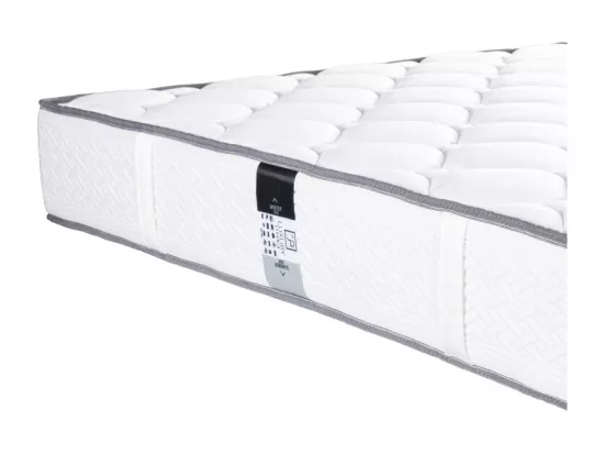 Matelas Iris (20 cm), mousse haute densité, indépendance de couchage, double face été/hiver, 160x200cm
