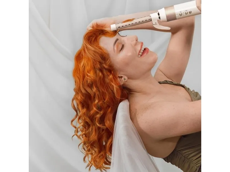 Cecotec Bamba CeramicCare 14in1 AirGlam Champagne Multifunktionel hårcurler