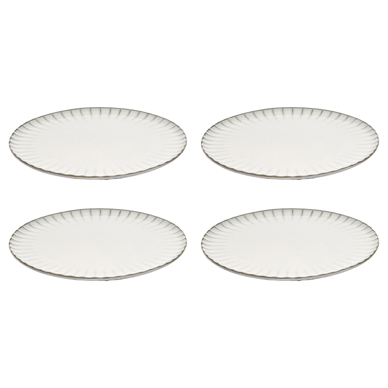 Serax Inku by Sergio Herman dinerbord Ø27 set van 4 White