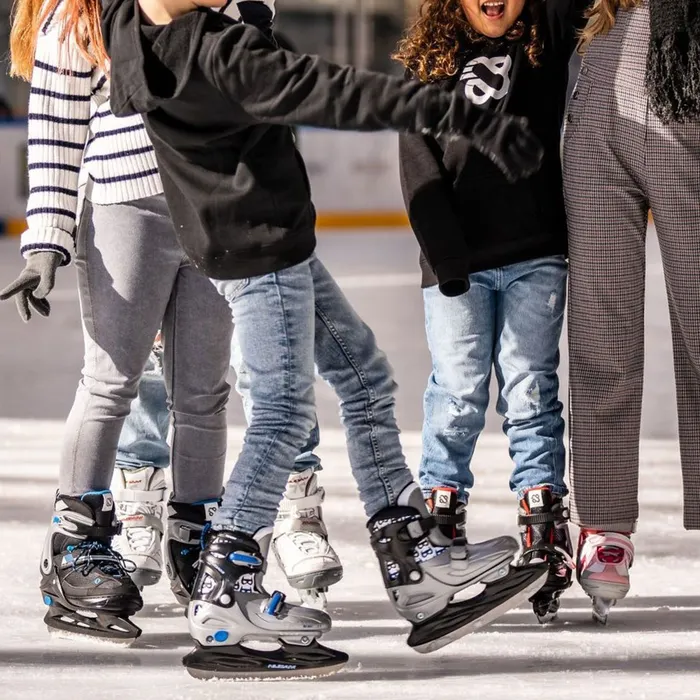 Nijdam Masked Rider IJshockeyschaatsen Junior (verstelbaar)
