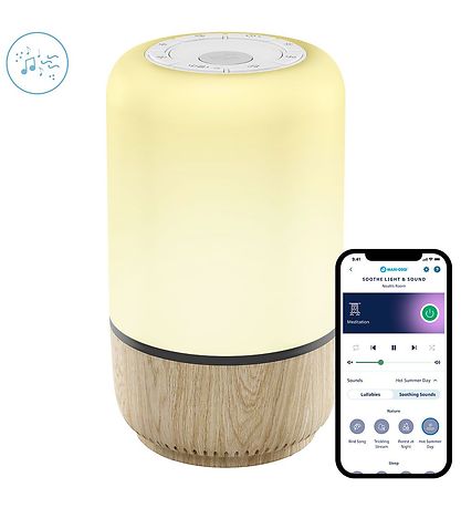 Maxi-Cosi Lampe m. WLAN/Sound - Connected Home - Soothe - Weiß