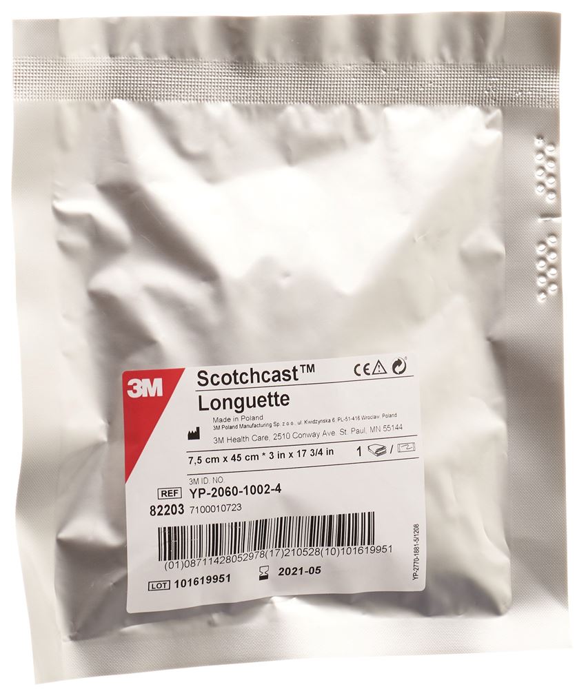 SCOTCHCAST Scotchcast Plus Longuette 7.5x45cm 1 Stk