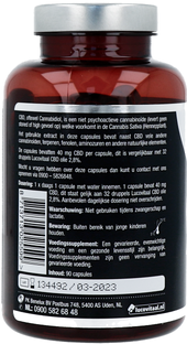 Lucovitaal CBD Cannabidiol 40mg Capsules 90CP