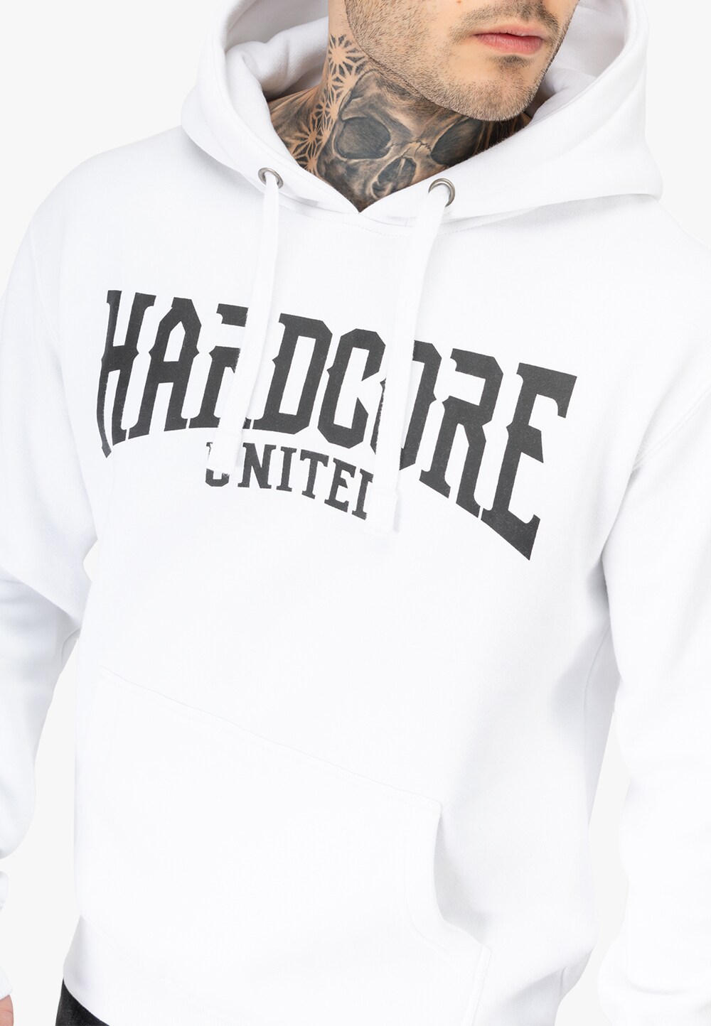 Hardcore United Herren Kapuzensweatshirt normale Passform CORY