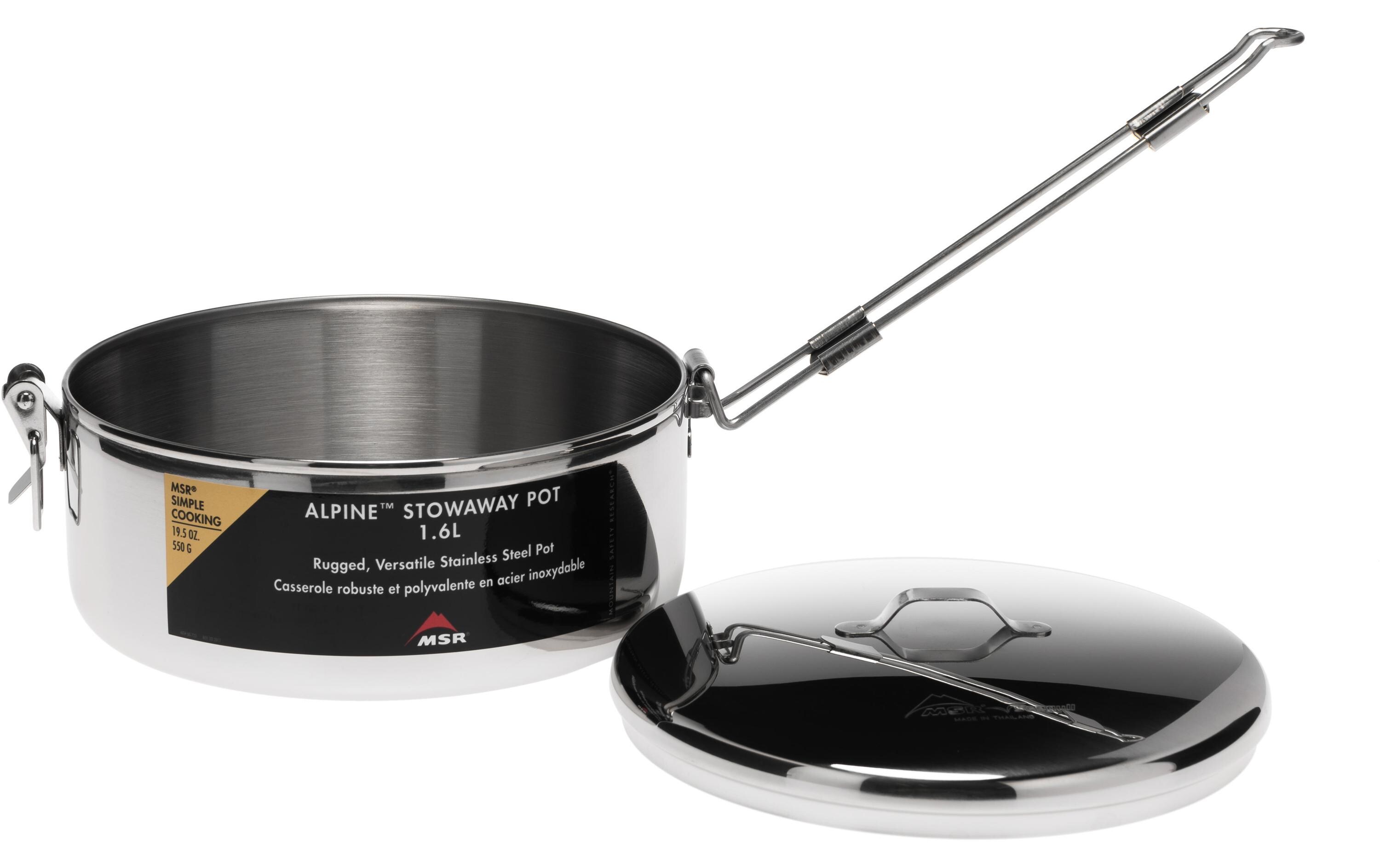 Topf Alpine StowAway Pot 1.6 lKochgeschirr