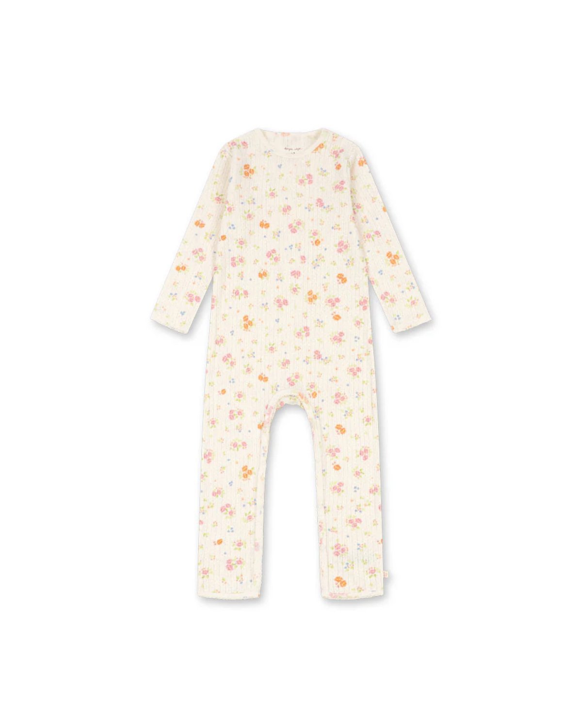 Heldress – 100% Øko Bomull, Pointelle | Minnie Onesie GOTS
