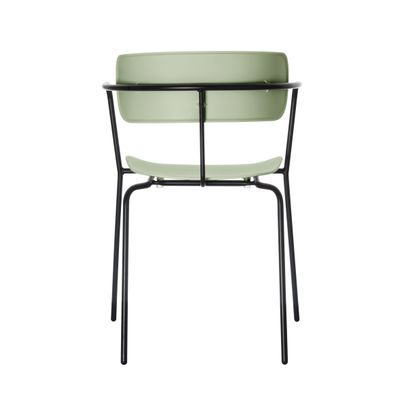 Chaise BISTRO - avec accoudoirs - vert